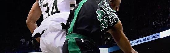  猛龙西亚卡姆最后时刻隔扣字母哥  