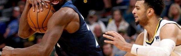  爱德华兹三分如雨森林狼大胜雷霆